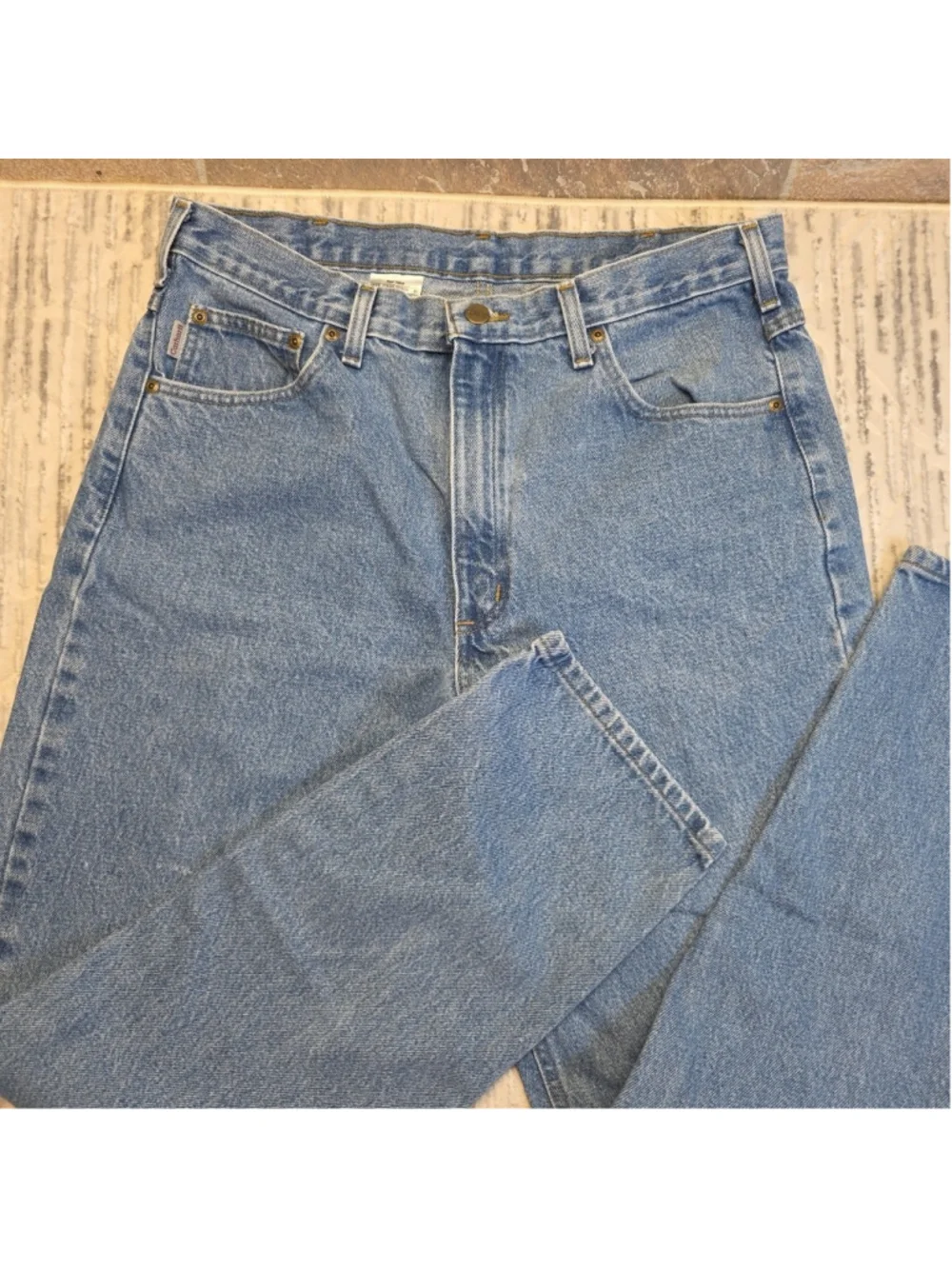 Carhartt Relaxed Fit Work Resistant RN# 14806 Sz 36 X 32 B17 STW Men's Jeans